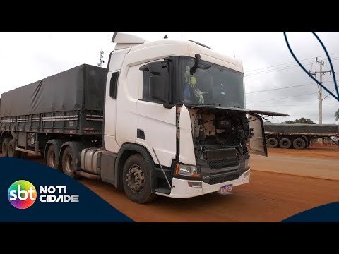 Três caminhoneiros são vítimas de furt0 durante a madrugada em Campo Verde