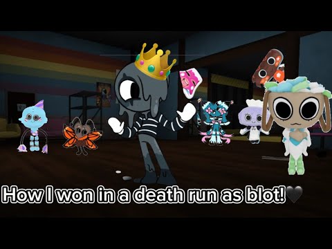 Winning in a death run as blot in dandy’s world! #dandysworld #blot #roblox #dw