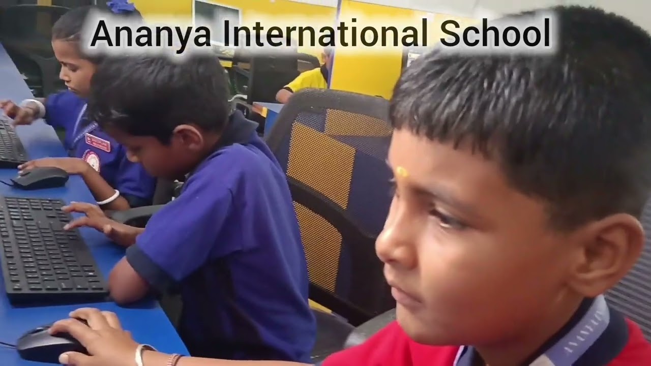 Computer Lab Session for Grade 2