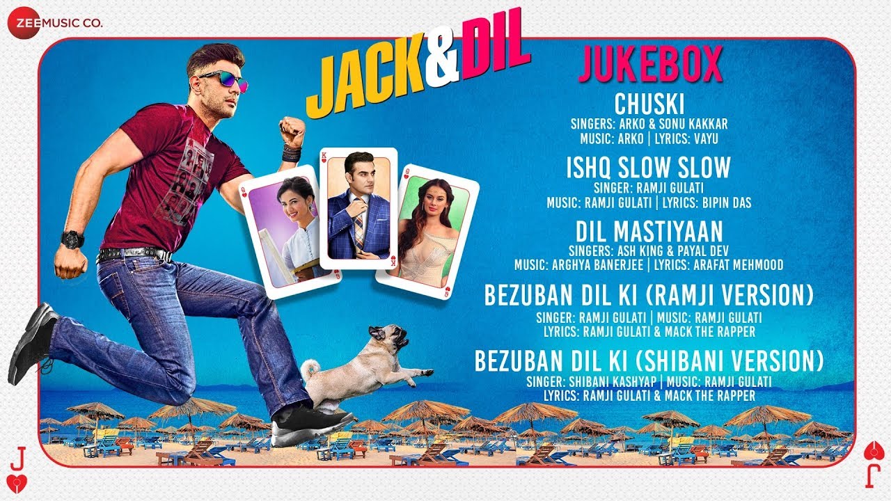 Bezuban Dil Ki (Shibani Kashyap) Lyrics  | Jack & Dil | Amit Sadh, Arbaaz Khan | Shibani Kashyap | Ramji Gulati