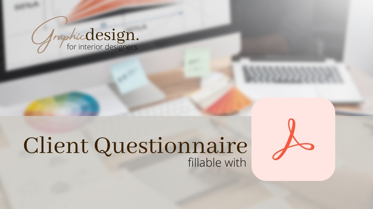 Interior Design Templates - Fill out Client Questionnaire with Adobe