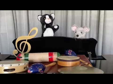 Musikalische Früherziehung mit Musikkater und Tripptrappmaus