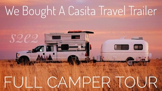 Our New Casita Travel Trailer || Full Camper Tour