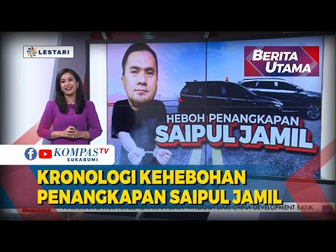 Kronologi Kehebohan Penangkapan Saipul Jamil