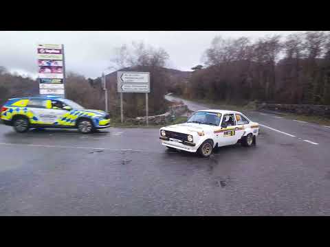 Historic Rally 2025 Lakes( SS 1 Finish).