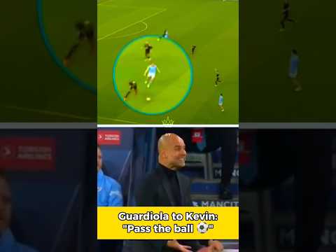 Pep Guardiola losing his cool with De Bruyne 🤬 
