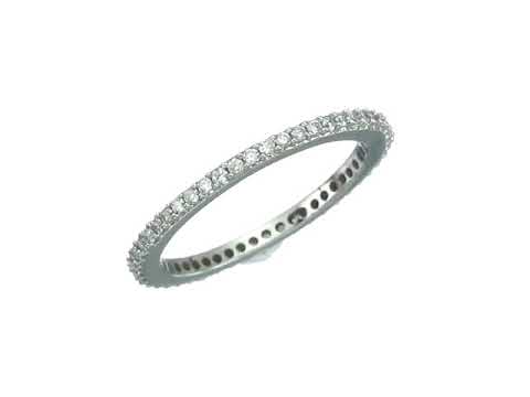 Vir Jewels 1/2 cttw Diamond Eternity Ring in 14K White Gold Wedding Band Reviews