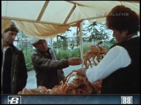Глубоководный лов крабов рыбаками «Магаданрыбпрома» 26.07.1988