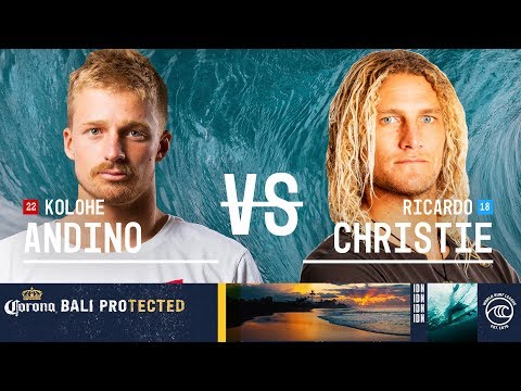 Kolohe Andino vs. Ricardo Christie - Round of 32, Heat 8 - Corona Bali Protected 2019