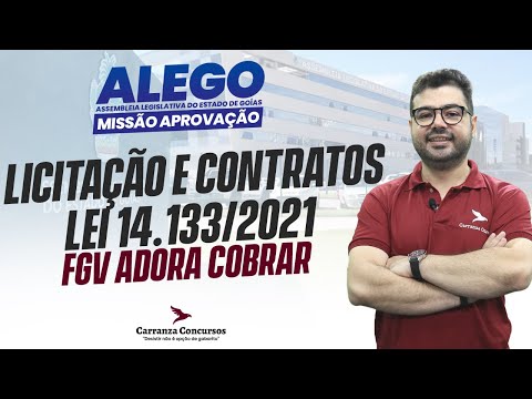 ALEGO 2025 Competition: Bidding and Contracts, Law 14.133/2021, FGV Complete Theory.