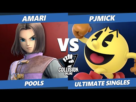Collision Online Ultimate Pools - ZT | Amari (Hero) Vs. PJMCK (Pac-Man) SSBU Singles