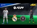 FC 24 - Real Madrid vs Inter Miami Ft. Mbappe, Messi, Club Friendly Match | PS5™ [4K60]