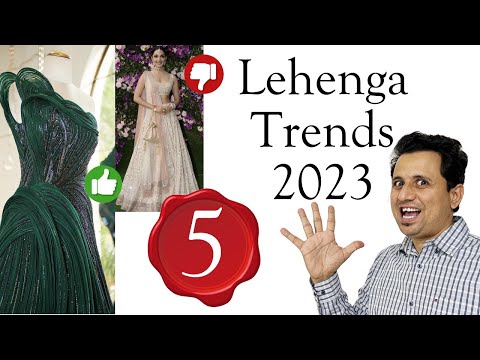 Can't Miss 5 Lehenga Trends 2023 | Latest Lehenga Designs | Dazzles Jewellery