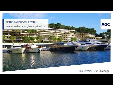 AGC glass at the Grand Park Hotel Rovinj (Croatia)