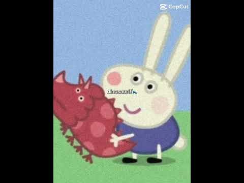 Georgieee! RICHARDDDDDD DinOsAuR 🦖🦕#peppapig #georgie #richard #fyp #slay