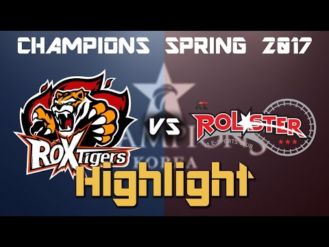【Highlights】ROX vs KT | Game 1 - LCK Spring 春季聯賽 2017 W1D1 | 精華