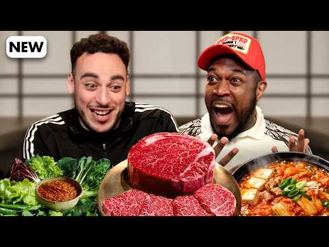 영국 축구선수들의 한식 풀코스 도전