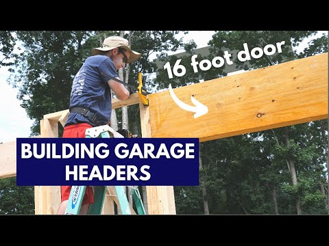 Building Garage Door Headers | Garage Door Header Framing