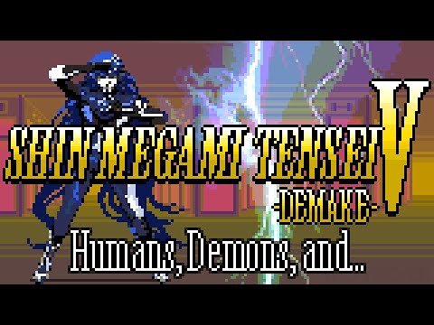 Shin Megami Tensei V Demake - Battle -humans, demons, and... (SMT1 Soundfont)