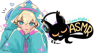 【ASMR】"Ku ku ku" sounds, massage, and ear blowing ~