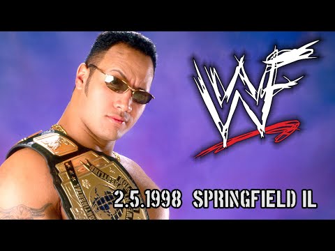 WWF Springfield, IL February 5th, 1998 Results (Cactus Jack vs Faarooq, Ken Shamrock vs The Rock)