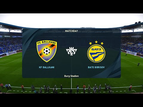 KF Ballkani vs BATE Borisov (24/08/2023) UEFA Europa Conference League PES 2021