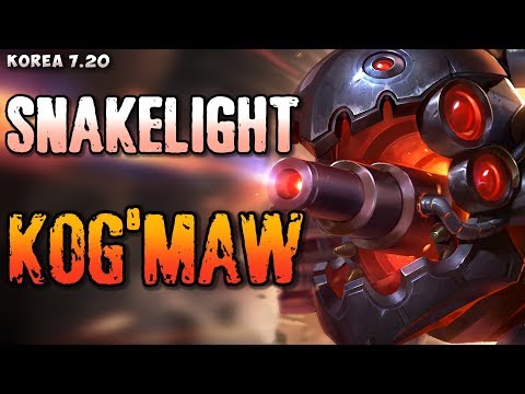 SnakeLight (1230 LP) Kog'Maw (w Soraka) v Kalista/Lulu matchup - Korea 7.20