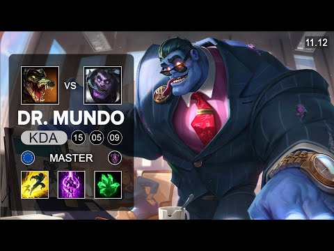 Dr. Mundo Top vs Renekton - EUW Master Patch 11.12