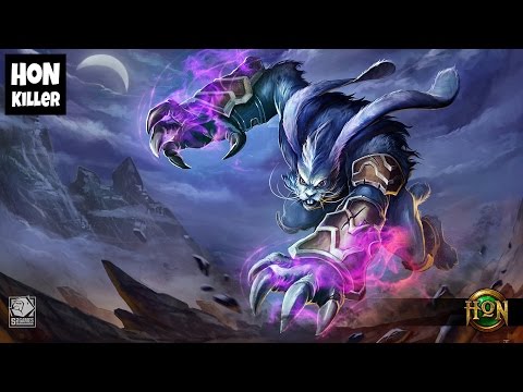 HoN Night Hound Gameplay - Rabid Night Bunny - AmICrueL - 1955 MMR