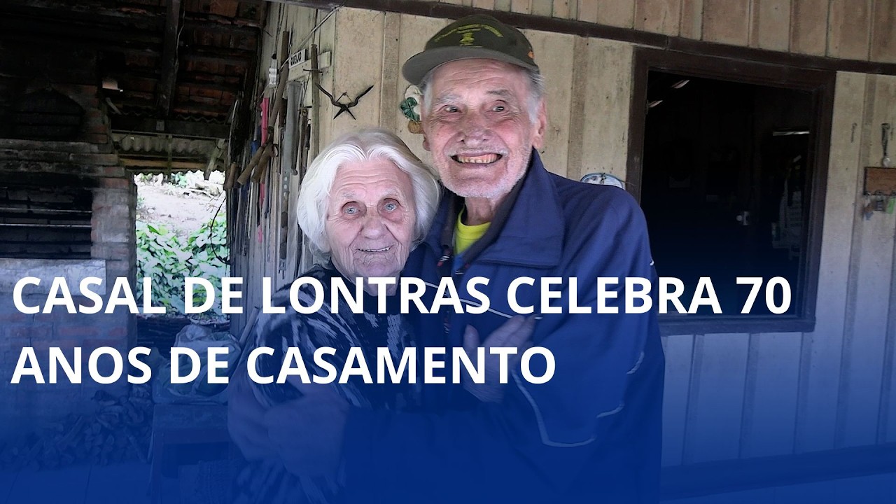 Casal de Lontras celebra 70 anos de casamento