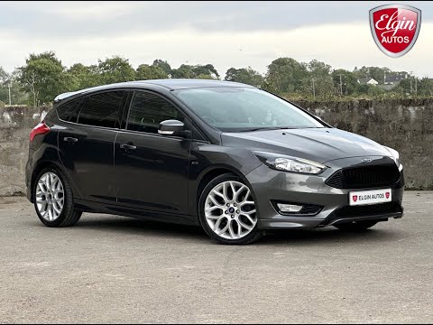 2017 Ford Focus ST Line - Magnetic Grey with 18” 8 Spoke Y Design Alloya - Full Walkround Video