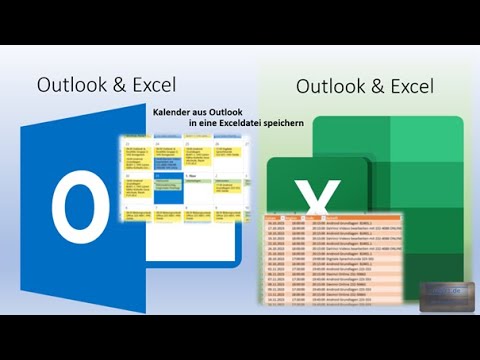 Excel: Outlook-Kalender in Excel bearbeiten!
