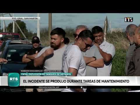 PUERTO GENERAL SAN MARTÍN | Dos operarios muertos y cuatro heridos en una planta de biocombustibles