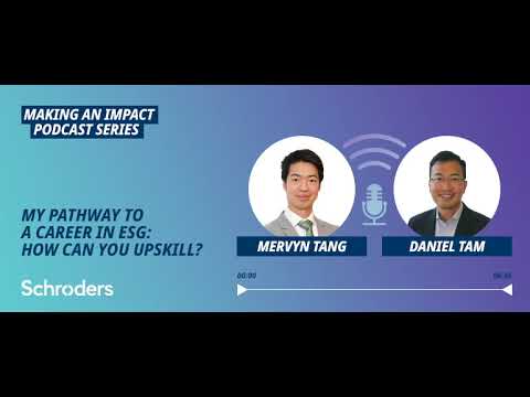 Podcast: my pathway to a career in ESG: how can you upskill?