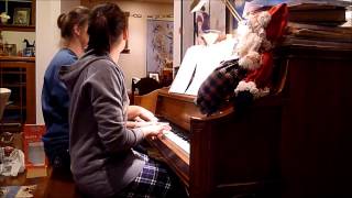 Christmas Piano Duetts Solveig and Kim Dec 2013