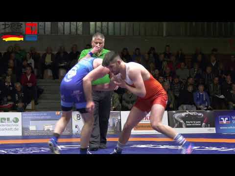 RINGEN BUNDESLIGA: ASV Schorndorf - SV Hallbergmoos 75 GR - Domenik Chelo vs. Michael Prill