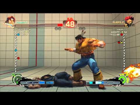 SSF4 AE: KojiKOG (Hawk) vs Tokido (Akuma) - Ranked Match (720p HD)