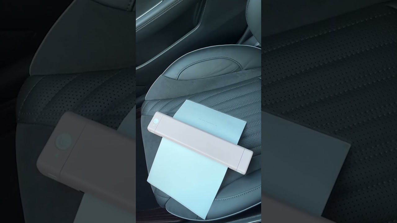 Inkless?Wireless?You can print at any time with Phomemo M08F!⁠ #phomemo #a4printer #portableprinter