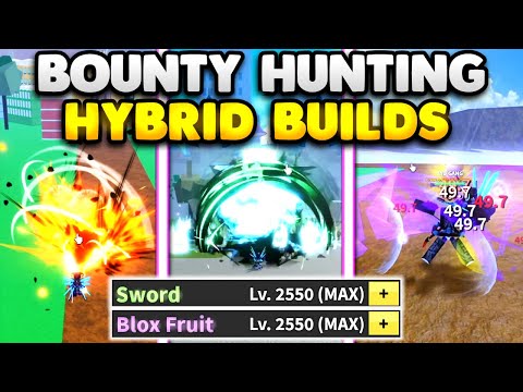 I Bounty Hunted With HYBRID BUILDS For 24 HOURS In Blox Fruits...