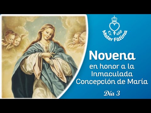 Novena a Nuestra Madre la Purisima, la Inmaculada Concepción de Maria, Día 3