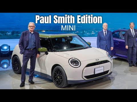 MINI Paul Smith Edition Revealed at 2025 Japan Mobility Show