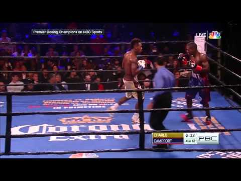 Charlo beats Campfort by TKO