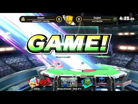 1437 | Skwerl (Min Min) vs Sagiso (Steve) - Smash Knights Spring 2022 #7 Winners R2