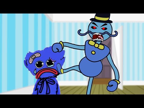 Why Daddy Long legs hit Huggy Waggy? || Poppy Playtime Chapter 3 Animation