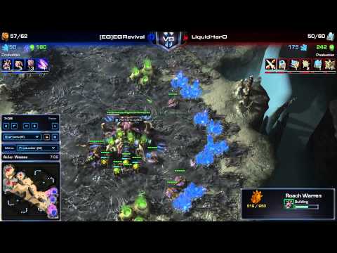 Starcraft 2 HotS Cast #2: Hero Vs. Revival {GrandMaster} (PvZ) [German-1080p]