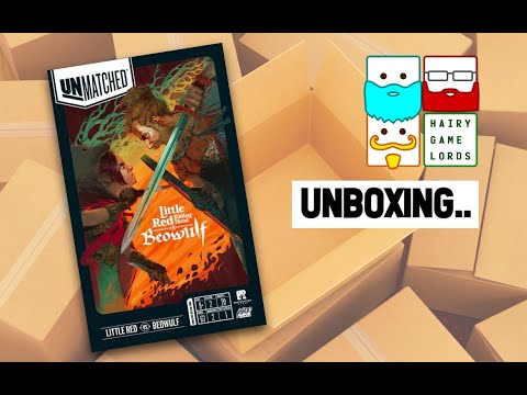 UNMATCHED: LITTLE RED VS BEOWULF  UNBOXING