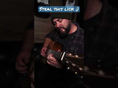 Steal this lick. A little run in the key of G.