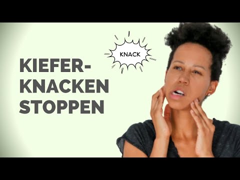 Kieferknacken loswerden - mit nur einer Übung