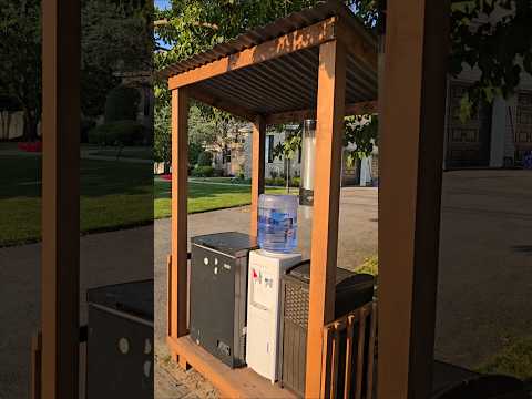 So thoughtful! Someone in Toms River put out cold water & freeze pops to help people beat the heat.