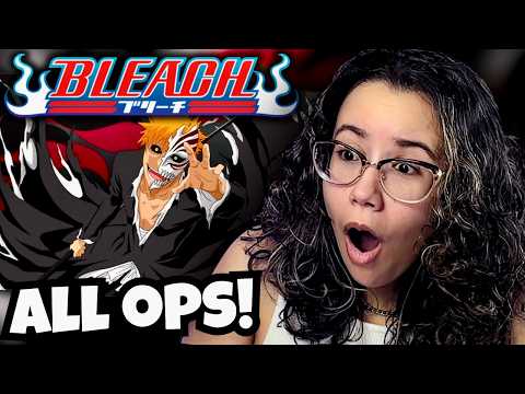 THIS IS BLEACH?!! 🔥 | Bleach Openings (1-18) FIRST TIME REACTION